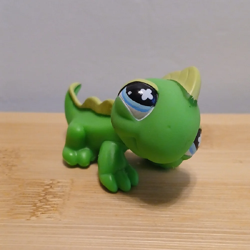 Littlest Pet Shop Iguana with Blue Eyes #651